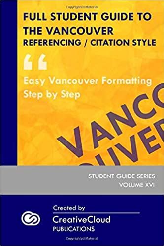 citas vancouver|Vancouver Referencing 